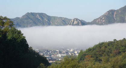 右田ヶ岳の雲海の写真